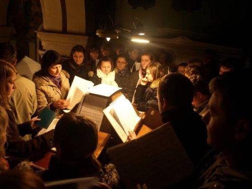 Młodzieżowy chór cerkwi Św. Mikołaja w Białymstoku